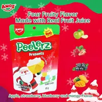 Желейные конфеты Amos Peelerz 4D Presents Christmas Gummy Sweets 65г