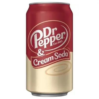 Газована Вода Dr.Pepper&amp;Cream Soda 355ml (1862) фото 1