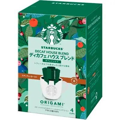 Капельный кофе Starbucks Origami Personal House Blend без кофеина (6521) фото 1