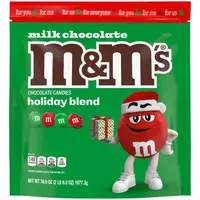 Драже M&M's Milk Chocolate Holiday Blend Red & Green Christmas Candy 1077.3 г