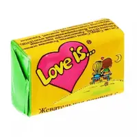 Жвачка Love is Кокос-Ананас - 1 шт
