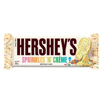 Шоколад Hershey’s Sprinkles ‘N’ Creme Birthday Cake Bar 39g (1392) фото 1