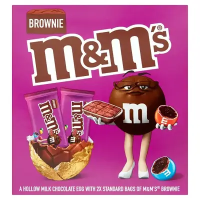 Шоколадне яйце M&amp;M's Brownie 222g (2709) фото 1