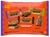 Шоколадные конфеты Reese's Halloween Assorted с арахисовым маслом 408 г