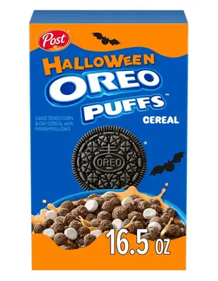 Сухий сніданок Post Halloween Oreo Puffs Cereal 467г (9334) фото 1