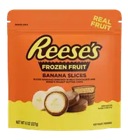 Цукерки Reese's Banana Slices in Milk Chocolate and Reese's Peanut Butter Chips 227г