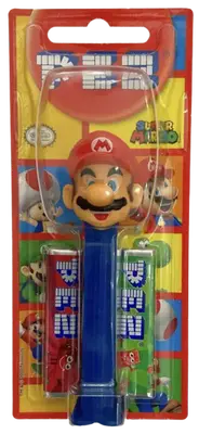 Драже PEZ Super Mario Nintendo набір іграшка іграшка з цукерками 17g (5171) фото 1