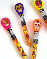 Статуэтка-Череп Halloween Day of the Dead 49g (Фиолетовый)
