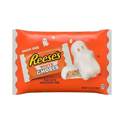 Шоколад Reese's Halloween White Ghosts 272g (2065) фото 1