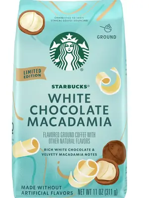 Молотый кофе Starbucks White Chocolate Macadamia Nut Ground Coffee 311г (10797) фото 1