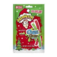 Жувальні конфети WARHEADS Ooze Chewz Christmas Ropes, 100г