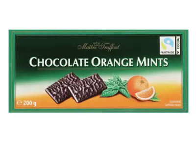 Шоколадные конфеты Maitre Truffout Chocolate Orange Mints 200г (11155) фото 1