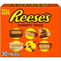 Подарочная коробка конфет Reese's Assorted Peanut Butter Candy Bulk Box 30 шт 1025 г