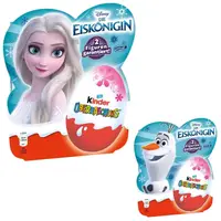 Шоколадное яйцо Kinder Frozen Rosa-Ei 'Die Eiskönigin' 4er 80g СРОК ДО 01.05.2024