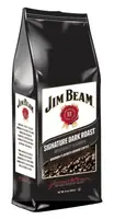 Мелена кава Jim Beam Signature Dark Roast зі смаком бурбона Джим Бім 100% арабіка 340 г. (темне обсмажування)
