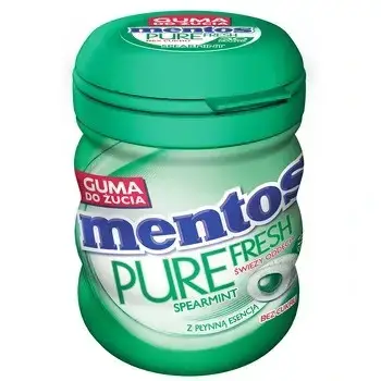 Жевательная резинка Mentos Pure Spearmint без сахара 60 g (30 штук) (5043) фото 1