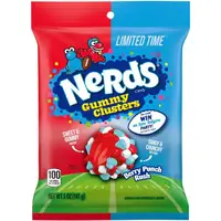 Драже Nerds Gummy Clusters Berry Punch Rush 141г