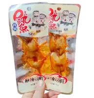 Гострі смажені кальмари на шпажках Spicy Squid, 1шт
