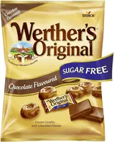 Конфеты Werther's Original Toffee Candies Chocolate flavour sugar free 60г