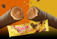 Вафельные трубочки Twix Chocolate & Caramel Crispy Rolls 22.5г