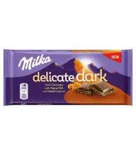 Шоколад Milka Darkmilk Salted Caramel 85 g (4875) фото 1