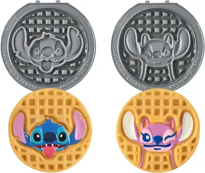 Пластини для вафельниці Dash MultiMaker Disney Stitch &amp; Angel 2шт (11674) фото 1