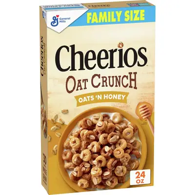 Овсінні пластівці Cheerios Oat Crunch Oatts Honey 680g (2498) фото 1