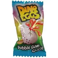 Блок жуйок Fini Dinoeggs Bubble Gum з фруктовим смаком 200 шт.