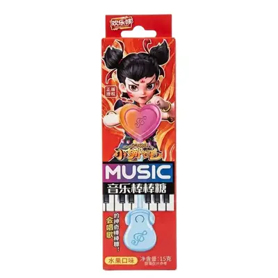 Льодяник на паличці Music Audio Lollipop Сяо Нечжа 15г (11088) фото 1