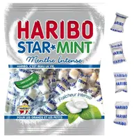 Мятные конфеты Haribo Star Mint Starmint Intense Mint 200 г