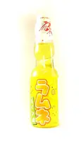 Японська газована вода з кулькою Ramune Lemon 200ml
