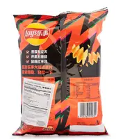 Чипсы Lay's Big Wave со вкусом свиной грудинки, 70г