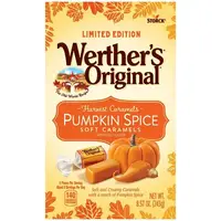 Цукерки Werther's Original Harvest Pumpkin Spice Soft Caramel Candy 243g