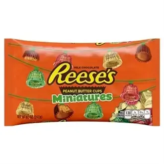 Шоколад Peanut Butter Cups Minis 240g (1507) фото 1