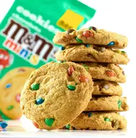 Печенье с драже M&M's Minis Milk Chocolate Cookies180г