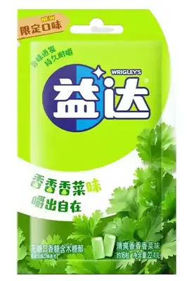 Жувальна гумка Wrigley's Extra Yida Без цукру зі смаком кінзи 22.4г (10951) фото 1