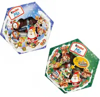 Подарочный набор Kinder Maxi Mix Набор Рождественская 3D Тарелка 143г