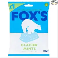 М'ятні льодяники Fox's Glacier Mints 130g