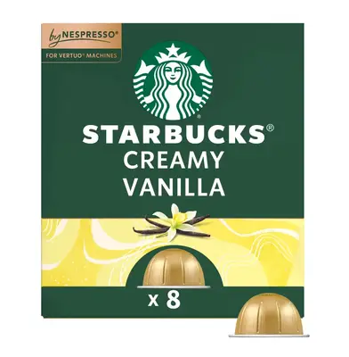 Кофе в капсулах Starbucks By Nespresso Vertuo Line Creamy Vanilla 8шт, 100г (8523) фото 1