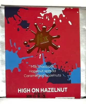 Дубайский шоколад Fix Chocolate High On Hazelnut 80г (8001) фото 1