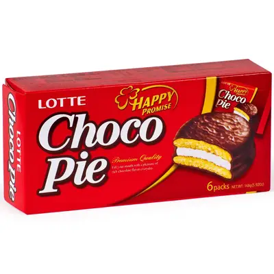 Десерт Choco Pie 6 packs 168g (1753) фото 1