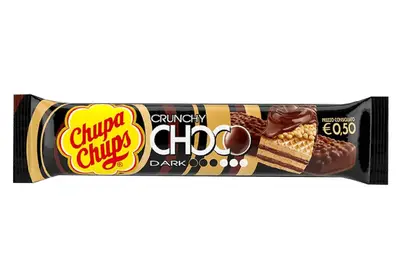 Батончик Chupa Chups Crunchy Choco Dark 27г (10448) фото 1