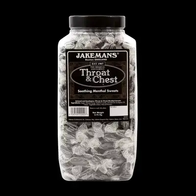 Леденцы Jakemans Throat &amp; Chest Jar 2.7kg (4474) фото 1