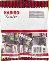 Лакричные жевательные конфеты Haribo Rotella Multipack 260г