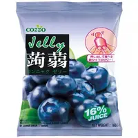 Конжак желе со вкусом черники Cozzo Jushida Konnyaku Jelly Blueberry 160g