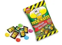 Жевательные конфеты Toxic Waste Hazardously Sour Bag 57г