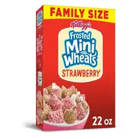 Сухий заврак kellogg's Frosted Mini-Wheats Strawberry