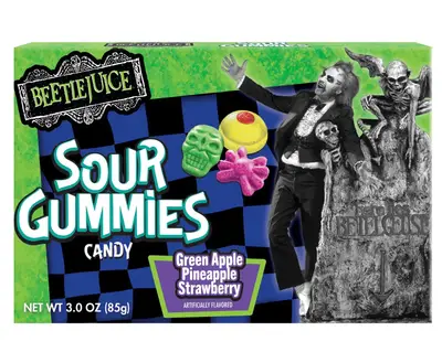 Кислые жевательные конфеты Flix Candy Beetlejuice Halloween 85г (11843) фото 1