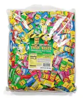 Кислые конфеты Toxic Waste Sour Candy Mix фоуктовое ассорти 3 кг.