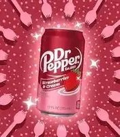 Газировка Dr Pepper Strawberry Cream Soda 355 ml